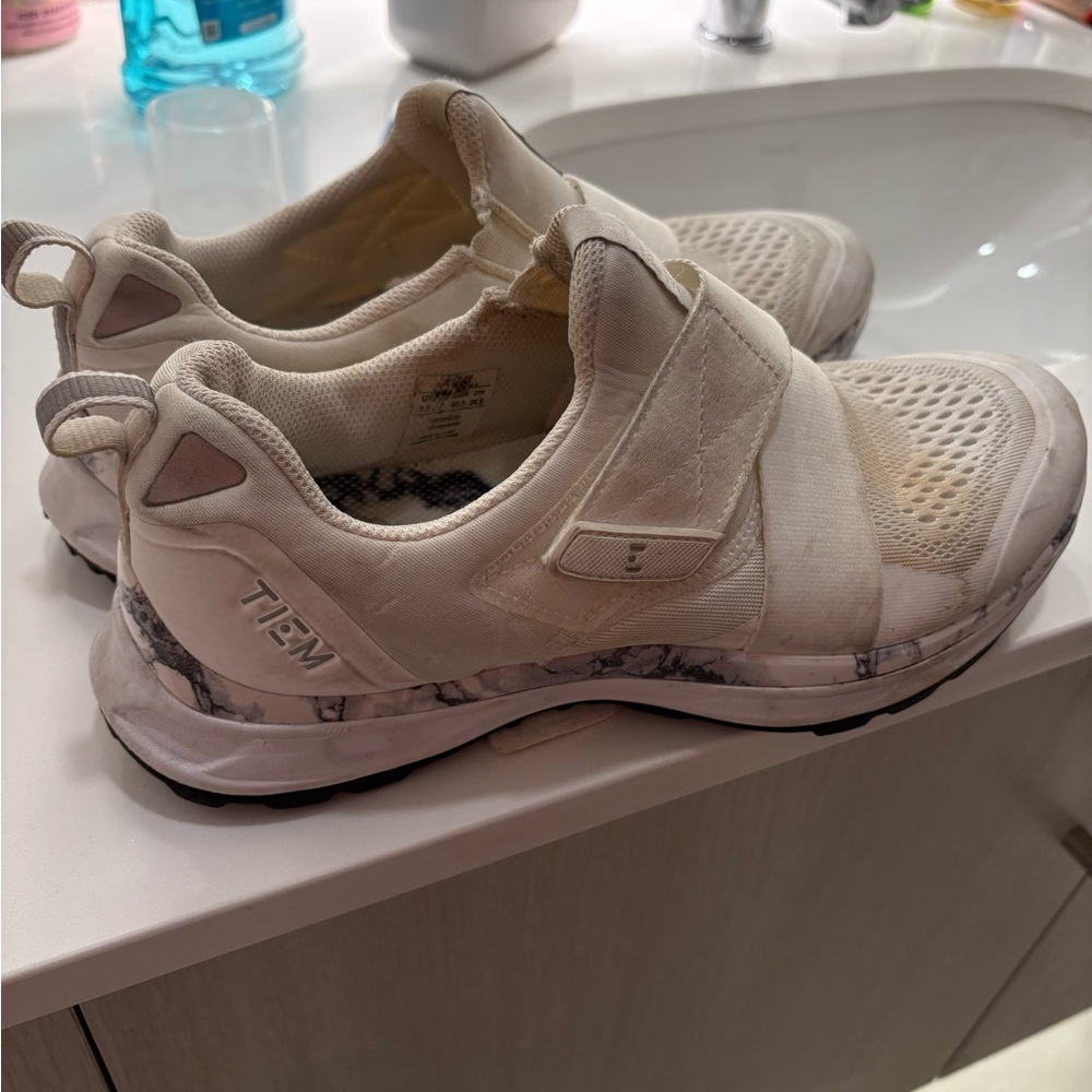 TIEM Cream Athletic Sneakers